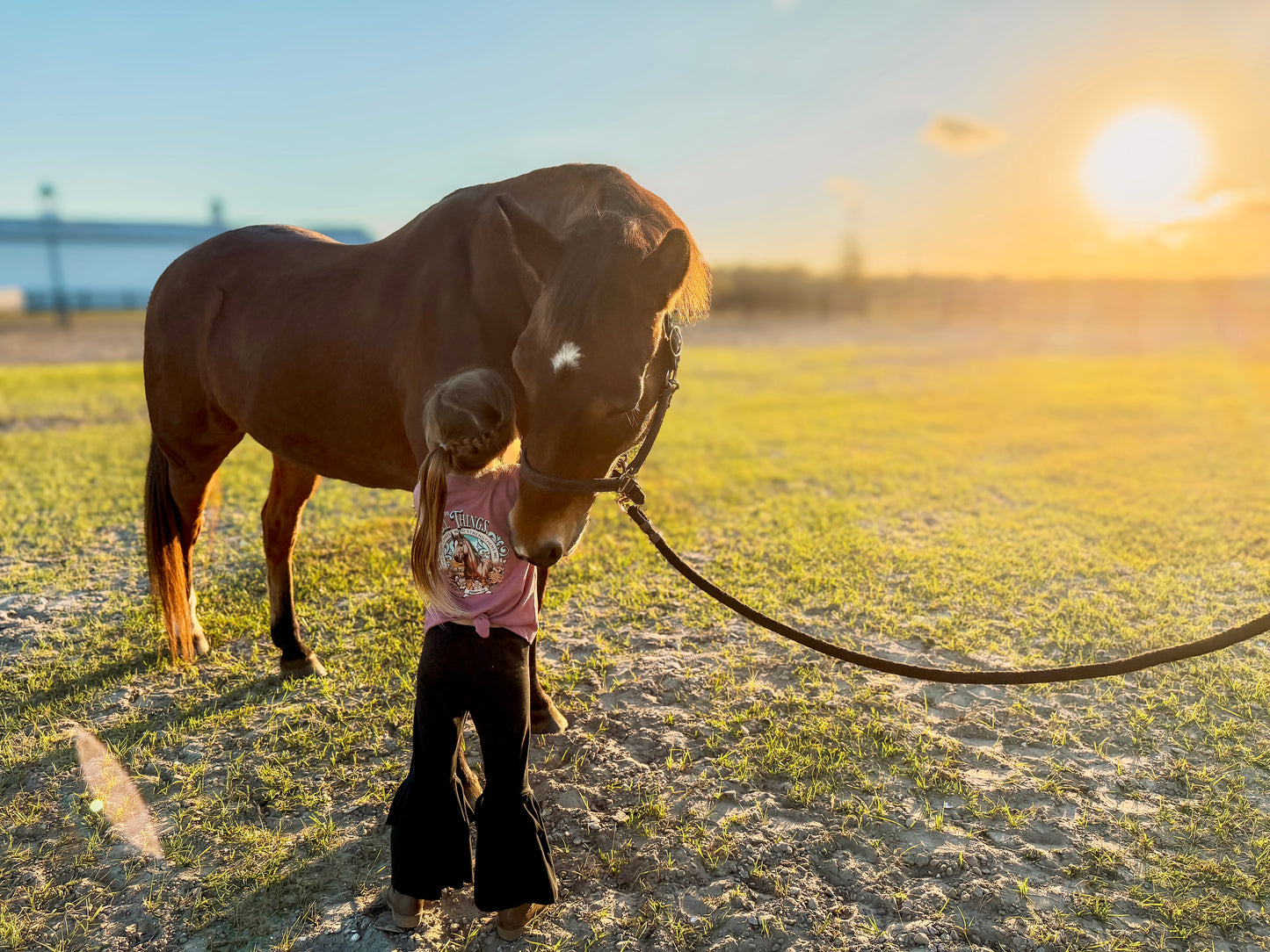 Black Fringe Bell Bottoms
