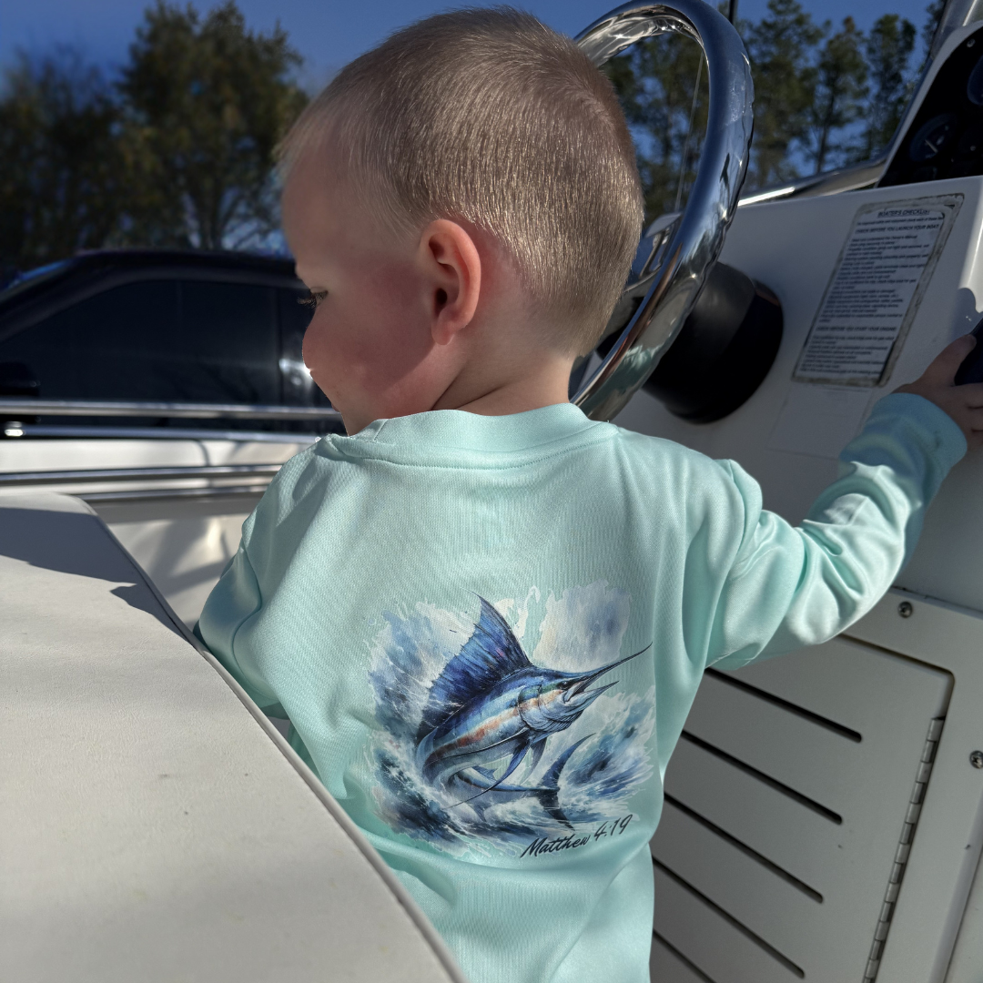 Matthew 4:19 UPF Fishing Shirt